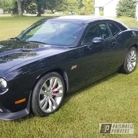 Dodge Challenger SRT8 Rims finished with Clear Vision, Rancher Red and ...