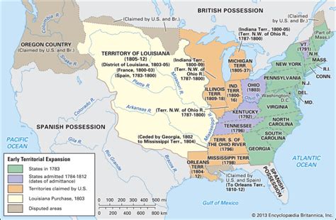 1776 United States map | United States Boundaries Map | United states ...