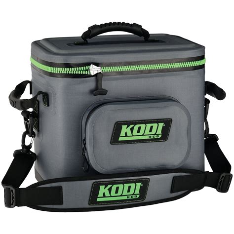 KODI Gray 12 Can Soft Side Trip Cooler - Shop Coolers & Ice Packs at H-E-B