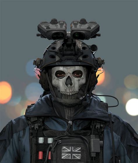 Ghost Unmasked Call of Duty Modern Warfare II by Flvck0 on DeviantArt | Ghost soldiers, Call of ...