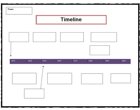 13+ Handy Timeline Templates For Students [PDF & Doc] - Word Excel Samples