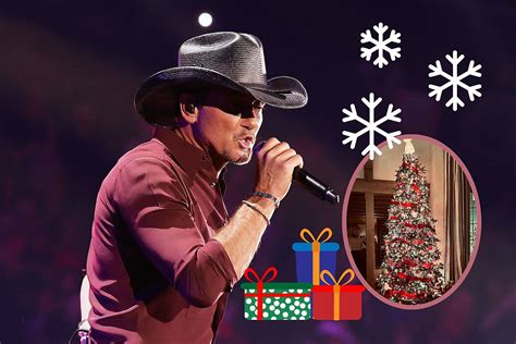 Tim McGraw Shows Off His Perfectly Imperfect Christmas Tree | DRGNews