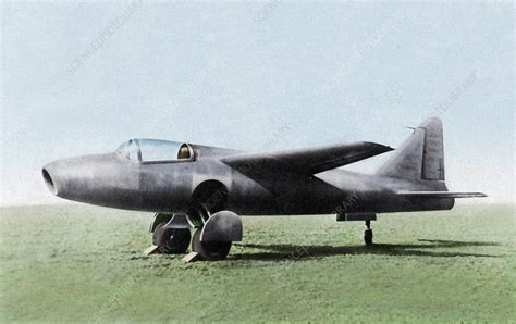 Heinkel He-178, first jet plane - Stock Image - V320/0129 - Science Photo Library