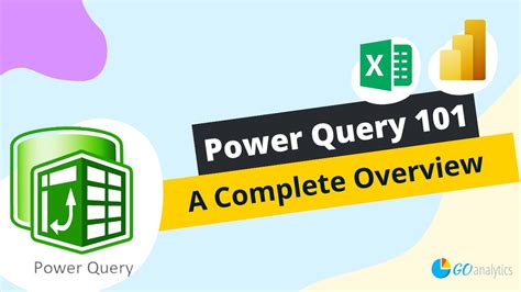 Power Query 101: A Complete Overview [2023] - YouTube