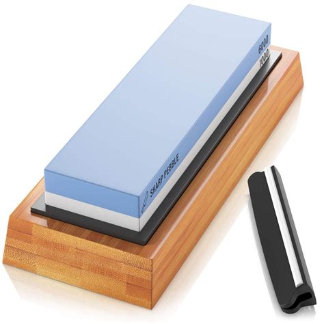 Sharp Pebble Premium Whetstone Knife Sharpening Stone 2 Side Grit 1000/ ...