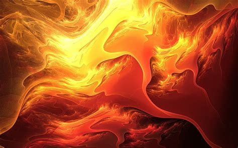 HD wallpaper: red and yellow wallpaper, fire, paint, orange, fire - Natural Phenomenon ...