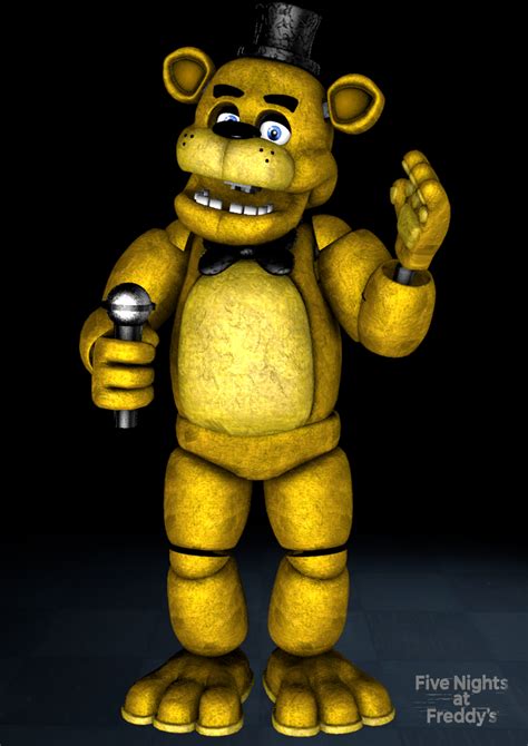 (SFM FNAF) Golden Freddy Poster by Mystic7MC on DeviantArt