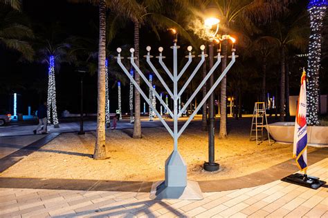 Menorah Lighting Celebration - Riverwalk Fort Lauderdale