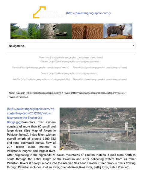 (PDF) Rivers in Pakistan - DOKUMEN.TIPS