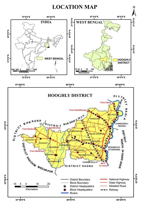 Location Map of Hooghly District | Download Scientific Diagram