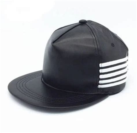 Black Leather Hip Hop Cap at Rs 120/piece | चमड़े की टोपी in Mumbai | ID: 19018535673