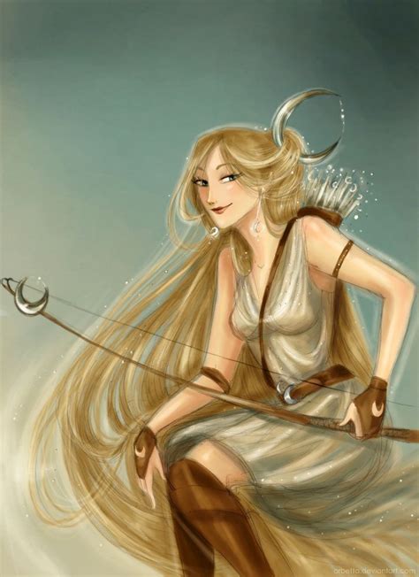 Greek Goddess Artemis Art