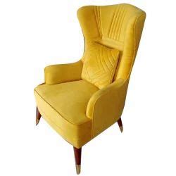 Single Seater Sofa - Yellow Single Boss Chair Wholesaler from Raigad