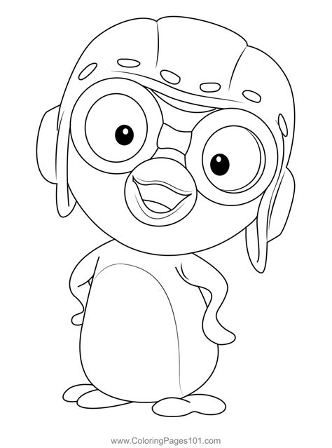 Coloring Page Pororo Pororo Play Music 4 - vrogue.co