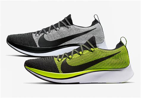 Nike Zoom Fly Flyknit มี 2 สีใหม่ สี Volt และ Black-White - SNKR TODAY