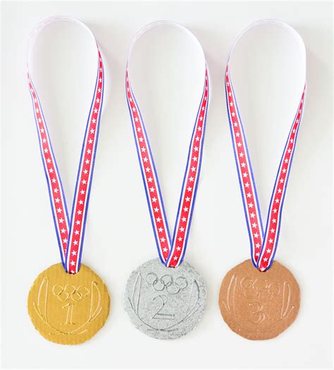 DIY Olympic Medals for the Next Generation of Champions | Olympic medals, Olympic theme party ...