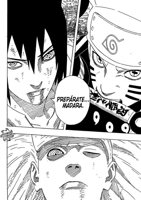 Naruto Manga 673 | Naruto vs sasuke, Arte de naruto, Naruto