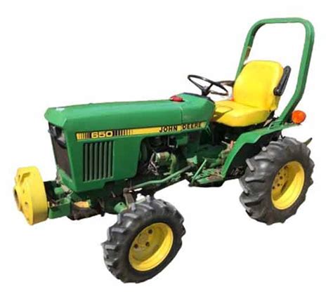 John DeereCompact Utility Tractors 50 Compact Series 650 Full ...