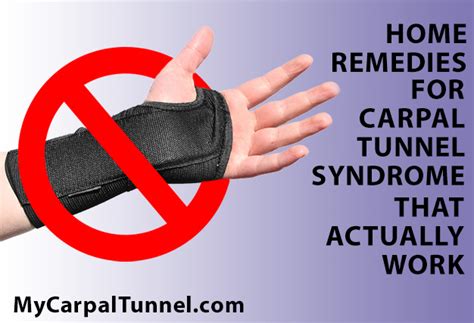 Home Remedy For Carpal Tunnel Syndrome | Carpal Tunnel