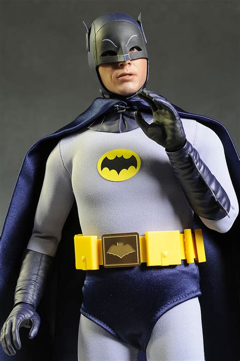 Review and photos of Hot Toys 1966 Batman action figure