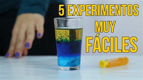 5 experimentos científicos (RECOPILACIÓN) - YouTube