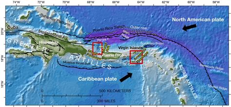 Earthquake, Landslide, and Tsunami Hazards in the Northeastern Caribbean—Insights from a 2013 E ...