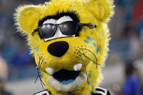 And now the Jaguars mascot is wagering physical pain on game outcomes ...