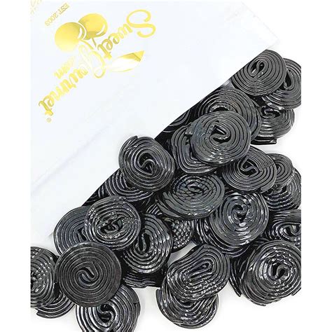 SweetGourmet Italian Black Licorice Wheels | Bulk Candy | 3 Pounds ...