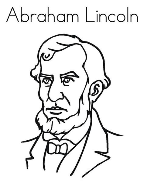 Abraham Lincoln Coloring Pages - Best Coloring Pages For Kids