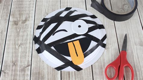 Emoji Halloween Paper Plate Crafts - About a Mom