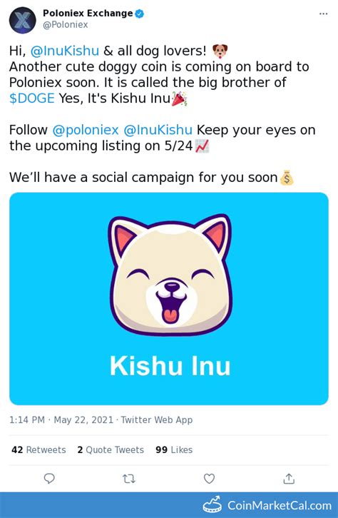 Kishu Inu (KISHU) - Poloniex Listing