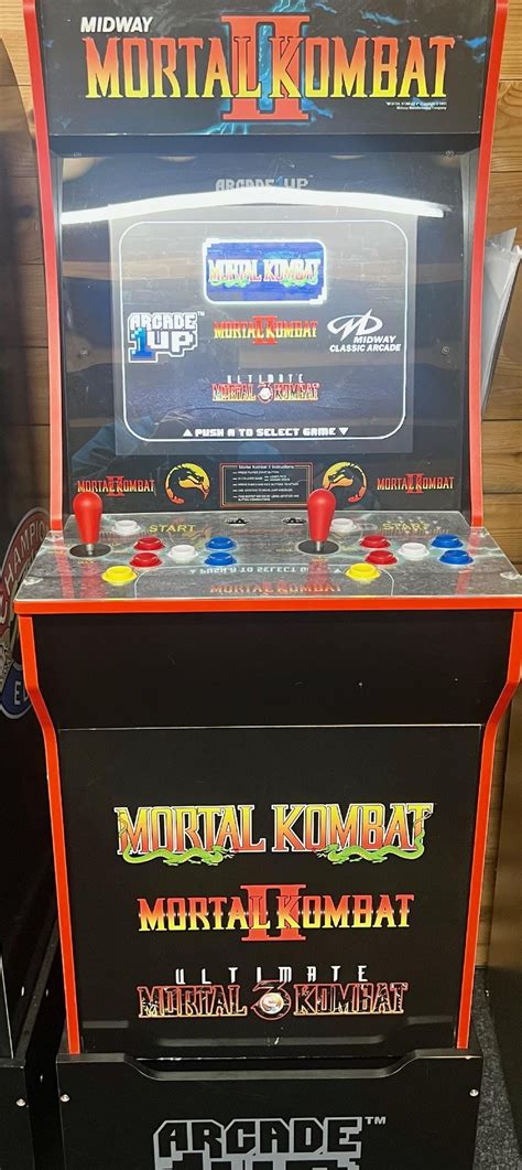 Mortal Kombat Arcade Machine - Brad Simpson's Events