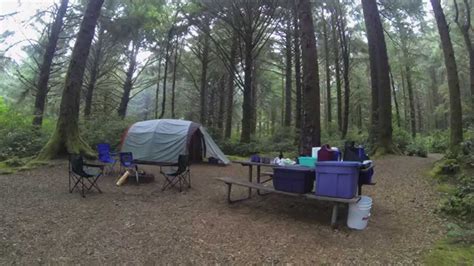 Oregon Coast Camping Time-Lapse (July 2014) - YouTube