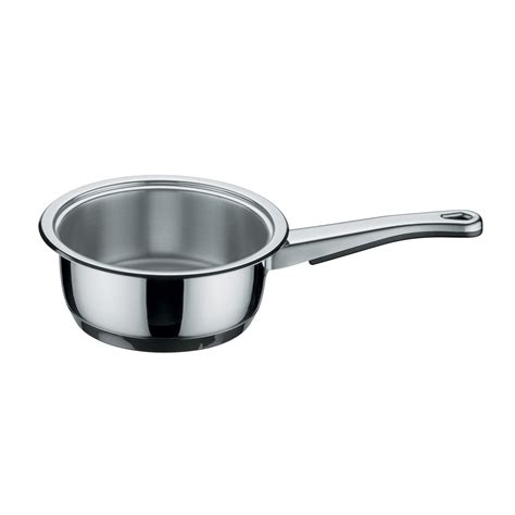 Produzione Cooking-pot 1 long handle - In acciaio Inox 18/10