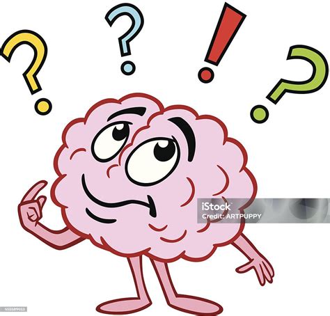 Brain Thinking Stock Illustration - Download Image Now - Trivia ...