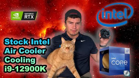 Intel Stock Cooler Cooling a i9-12900k! What will Happen!?? - YouTube