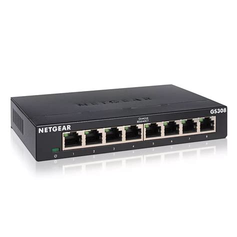 Netgear NETGEAR 8-Port Gigabit Ethernet Unmanaged Switch (GS308) | The ...