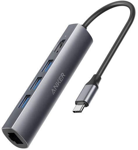 Buy Anker USB C Hub 5-in-1 Premium USB C Adapter with Ethernet Port ...