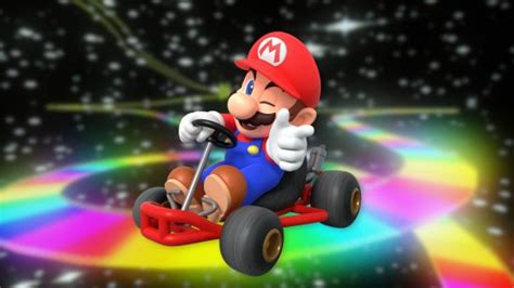 Mario Kart Rainbow Road Meme