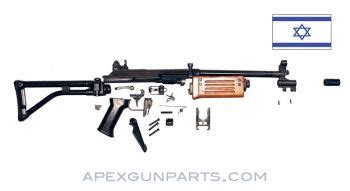 IMI Galil ARM Wood Stock Parts Kit, 18" Barrel w/ Bipod & Carry Handle ...