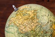 Old world globe north america containing america, antilles, and canada | School & Education ...