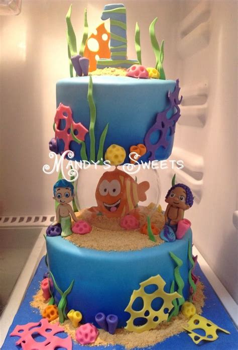 Pin by Amanda Vargas on Mandys Sweets | Bubble guppies cake, Bubble ...