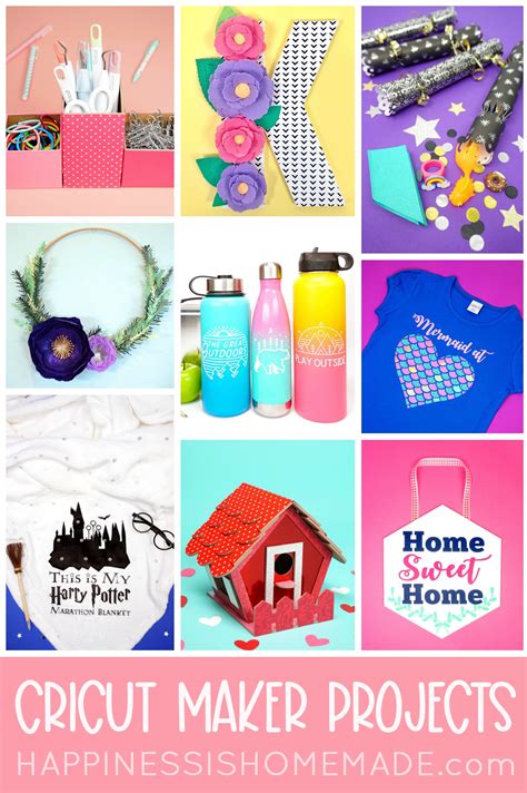 17 Inspiring Cricut Maker Projects - Happiness is Homemade