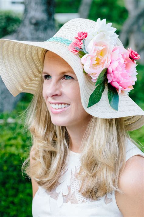 DIY Kentucky Derby Floral Hat | Design Improvised