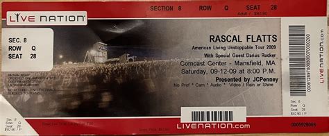 Rascal Flatts Concert & Tour History | Concert Archives