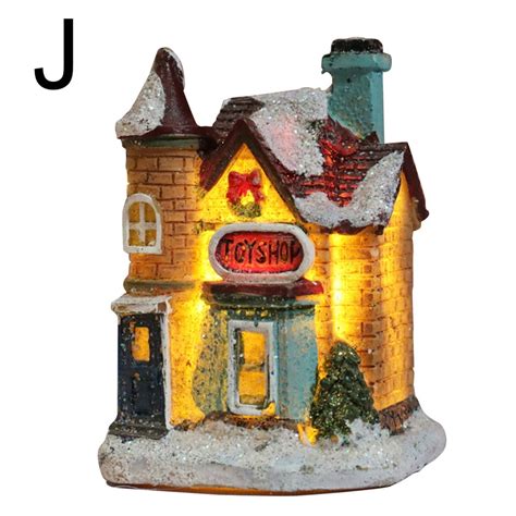 Christmas Village Sets - LED Lighted Christmas Village Houses with ...