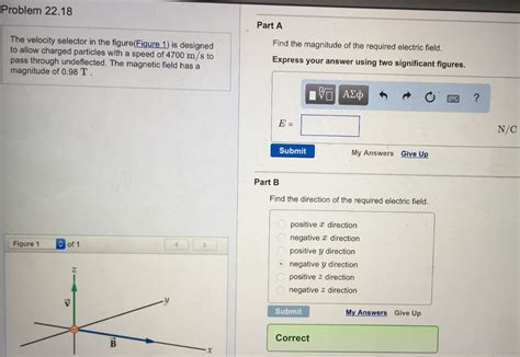 Solved The velocity selector in the figure (Figure 1) is | Chegg.com