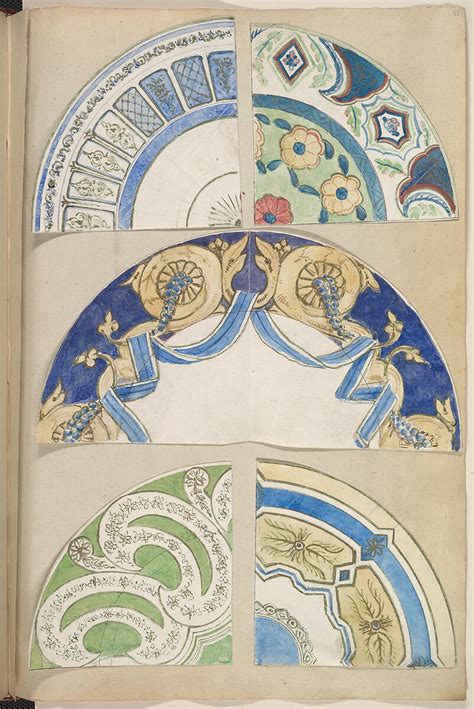 Alfred Henry Forrester [Alfred Crowquill] | Six Designs for Decorated Plates | The Met