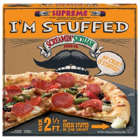 Screamin' Sicilian™ Supreme Stuffed Crust Frozen Pizza, 25.4 oz - City ...