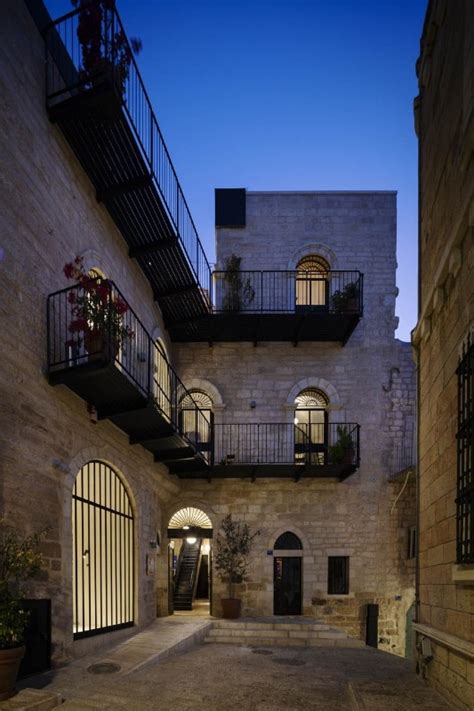 A historical building in Bethlehem, Palesrine, revitalized by AAU Anastas